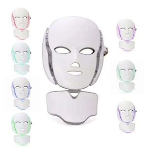 LED Beauty Face and Neck Mask - 7 color